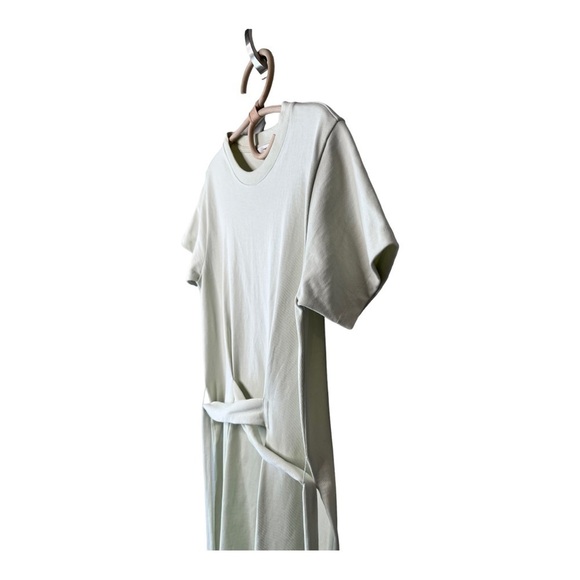 Vince Peruvian Cotton Front Tie Waist T-Shirt Dress Style # V819083502 Small - Picture 12 of 15